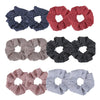 Hair Accessories Cotton Cloth Handmade Small Wave Dot Round Hair Ring Head Rope