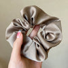 Hair Accessories Creamy Silk Satin Handmade Cartoon Style For Women