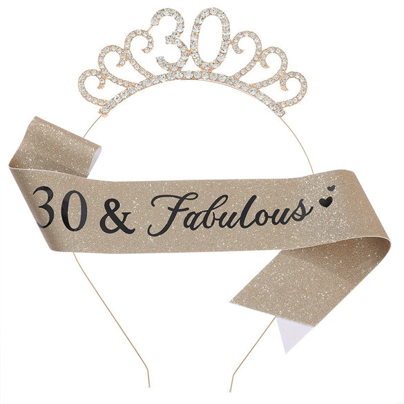 Hair Accessories Crystal Headband Metal Semimanual And Semimechanical Glitter Cloth Ribbon Belt