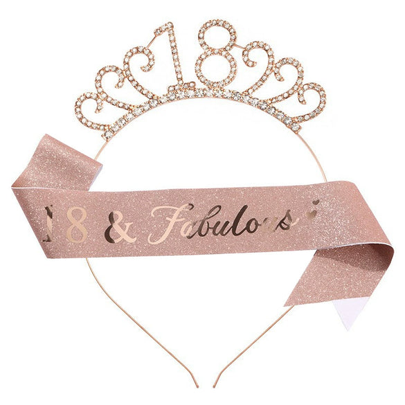 Hair Accessories Crystal Headband Metal Semimanual And Semimechanical Glitter Cloth Ribbon Belt