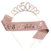 Hair Accessories Crystal Headband Metal Semimanual And Semimechanical Glitter Cloth Ribbon Belt