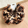 Hair Accessories Fabric Double Layer Leopard Handmade Sweet Style Hair Ring Hair Flower Hair Rope