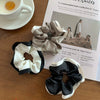 Hair Accessories Fabric Handmade High Elastic Geometric Hair Rope And Hair Ring