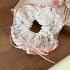 Hair Accessories Fabric Handmade High Elasticity Plants Flowers Style For Women