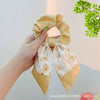 Hair Accessories Fabric Handmade Small Fresh Floral Bow Large Intestine Style With Little Fragrance And Animal Design For Women