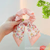 Hair Accessories Fabric Handmade Small Fresh Floral Bow Large Intestine Style With Little Fragrance And Animal Design For Women