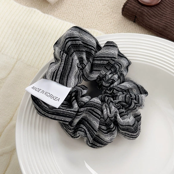 Hair Accessories Fabric Handmade Striped Hair Ring Hair Rope