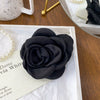 Hair Accessories Fabric Heart Handmade Lovely Flower Hairpin For Girls