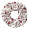 Hair Accessories Fabric Knitted Love Lip Pattern Intestine Hair Ring