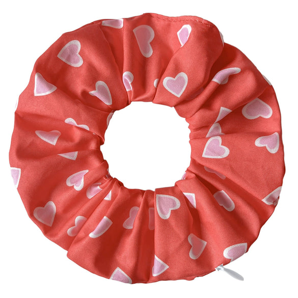 Hair Accessories Fabric Knitted Love Lip Pattern Intestine Hair Ring
