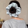 Hair Accessories Fabric Solid Color Handmade High Elastic Hair Ring