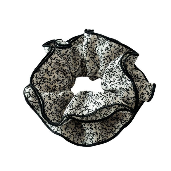 Hair Accessories Fabric Square Floral Seiko Light Luxury High Elasticity For Women