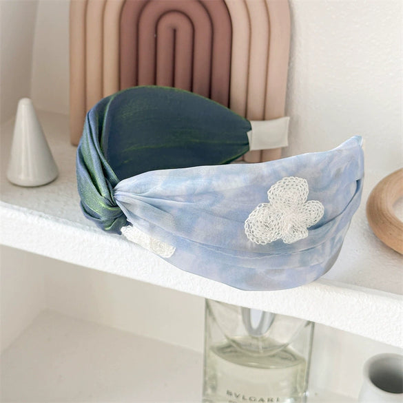 Hair Accessories Fabric Sweet Floral Handmade Retro Headband