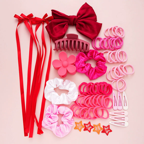 Hair Accessories Fabric Weave High Elasticity Hair Ring Hair Rope Grip Clip Shark Clip
