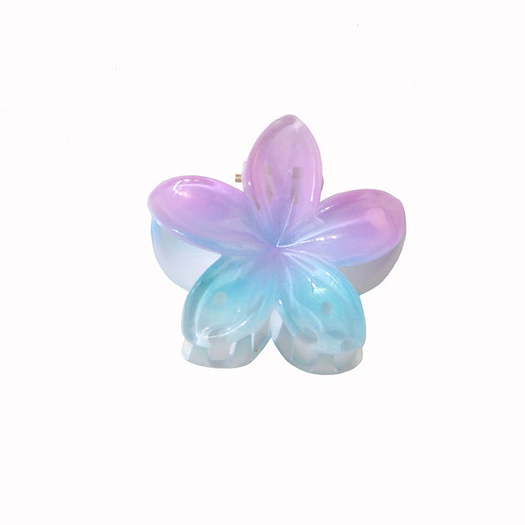 Hair Accessories Female Sweet Lovely Plant Flowers Egg Flower Grab Clip Baking Paint