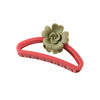 Hair Accessories Frosted Egg Flower Semicircle Hollow Grab Clip Baking Paint For Women