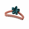 Hair Accessories Frosted Egg Flower Semicircle Hollow Grab Clip Baking Paint For Women