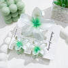 Hair Accessories Frosted Plumeria Threepiece Suit Hair Clips Highend Women's Paint Style