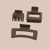 Hair Accessories Geometric Style Paint Treated Small Grab Clip For Women