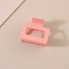 Hair Accessories Geometric Style Paint Treated Small Grab Clip For Women