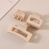 Hair Accessories Geometric Style Paint Treated Small Grab Clip For Women