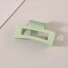 Hair Accessories Geometric Style Paint Treated Small Grab Clip For Women