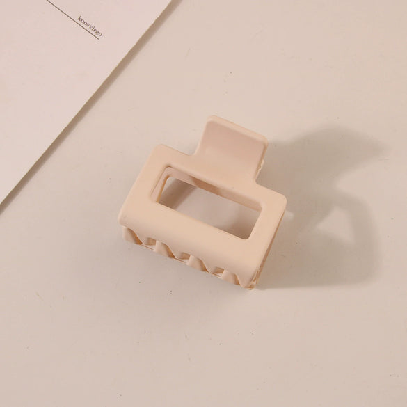 Hair Accessories Geometric Style Paint Treated Small Grab Clip For Women