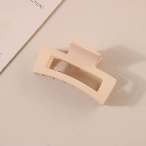 Hair Accessories Geometric Style Paint Treated Small Grab Clip For Women