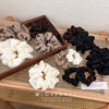 Hair Accessories Mercerized Velvet Geometric High Elasticity Knitting Hair Band Hair Rope
