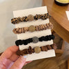 Hair Accessories Mixed Material Rhinestone High Elastic Handmade Hair Ring For Women