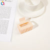 Hair Accessories Plastic Small Square Handmade Cute Geometric Shark Clip For Women
