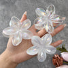 Hair Accessories Plumeria Shark Clip Handmade Highend Women's Jewelry