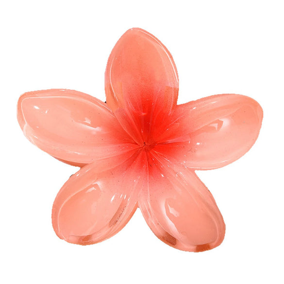 Hair Accessories Plumeria Shark Clip Handmade Highend Women's Jewelry