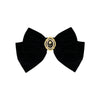 Hair Accessories Plush Flannel French Retro Bow Handmade Hairpin For Women