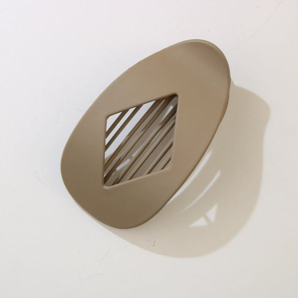 Hair Accessories Ps Fashion Geometric Diamondshaped Flat Oval Duckbill Shark Clip Baking Paint