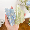 Hair Accessories Pvc Magic Color Mermaid Cloud Handmade Hair Grab Clip For Women