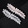 Hair Accessories Retro Spring Clip Rhinestone Zircon Inlaid Hairpin For Women