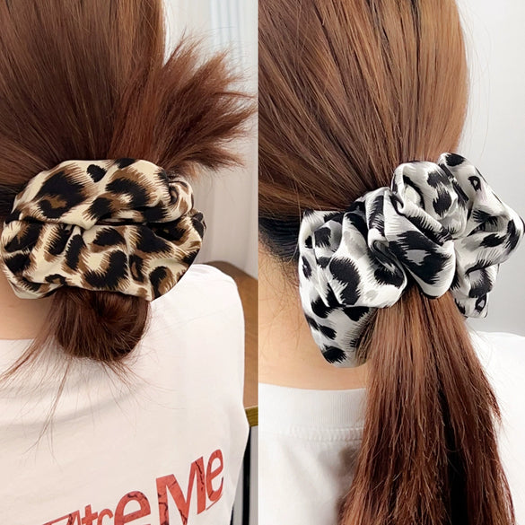 Hair Accessories Rubber Band Handmade Joker Leopard Style Hair Ring