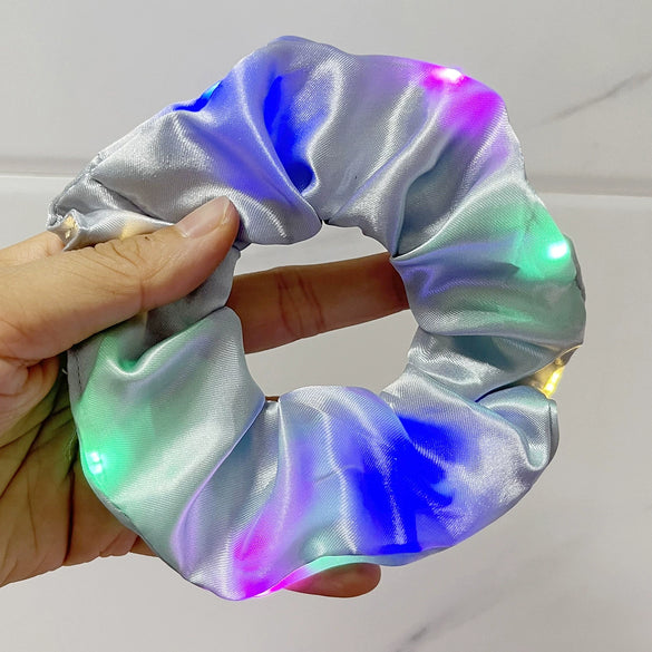 Hair Accessories Satin Fabric Knitting Large Intestine Ring Cartoon Style