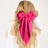 Hair Accessories Satin Handmade Women's Bow Hairpins