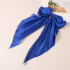 Hair Accessories Satin Ribbon Bow Spring Clip Handmade For Women