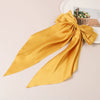 Hair Accessories Satin Ribbon Bow Spring Clip Handmade For Women