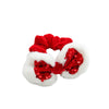 Hair Accessories Sequin Bow Velvet Plush Handmade Festive