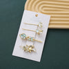 Hair Accessories Set Zinc Alloy Handmade Star Moon Shape For Women