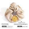 Hair Accessories Silk Stainless Steel Handmade Retro Animal Style Large Intestine Hair Ties Sun Shell Headbands