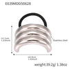 Hair Accessories Stainless Steel And 316L Stainless Steel Bow Hair Rope Plated With Gold High Elasticity Electroplating