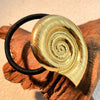 Hair Accessories Stainless Steel Conch Hair Rope Hairpin Hair Ring Electroplated Retro Style