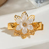 Hair Accessories Stainless Steel Star Shape Electroplated Hairpin