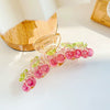 Hair Accessories Sweet Macaron Fruit Style Handmade Ps Grab Clip For Women