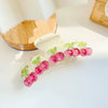 Hair Accessories Sweet Macaron Fruit Style Handmade Ps Grab Clip For Women